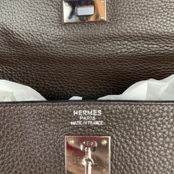 Hermès Kelly 35 Like New - plastic still on metal (sold) - Picture 5 of 10
